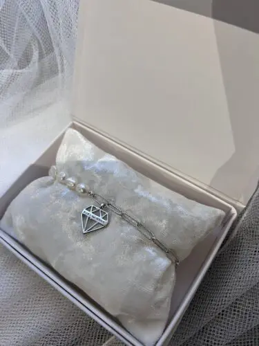 “Diamante CIELO” - PREMIUM pulsera de PLATA KIKI NANA photo review