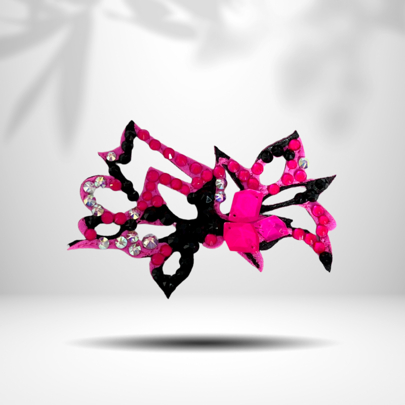 Tocado/Broche de Diseño Exclusivo “Pink Passion”