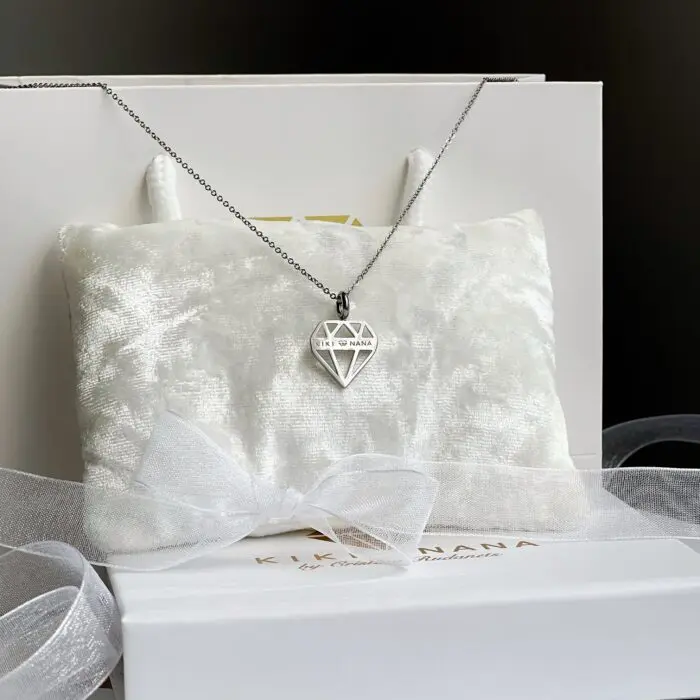 Collar “Diamante Premium” de Plata Kiki Nana - Imagen 2