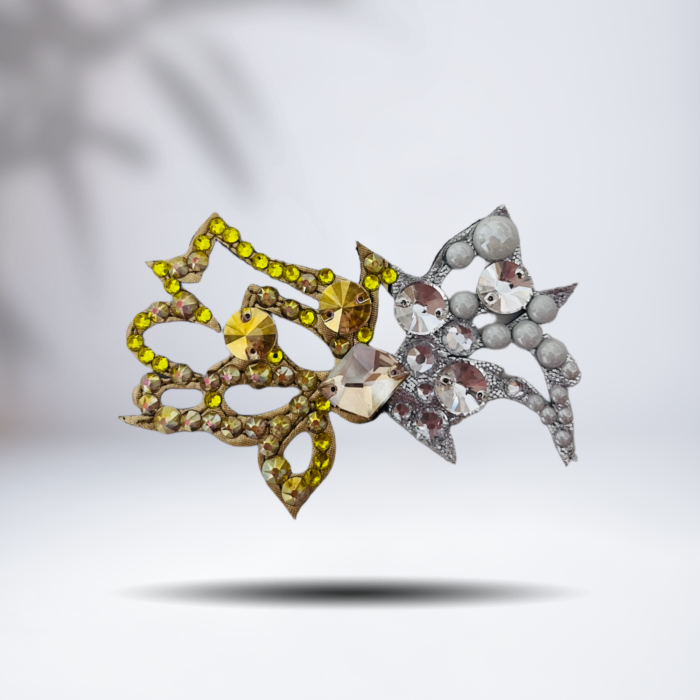 Tocado/broche de Diseño exclusivo “Luz de Perlas”